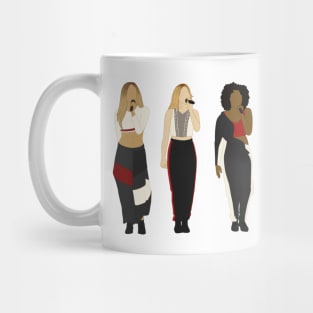 Little Mix Salute tour black, white and red outfit OT3 Mug